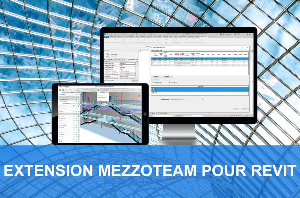 Extension Mezzoteam pour Revit