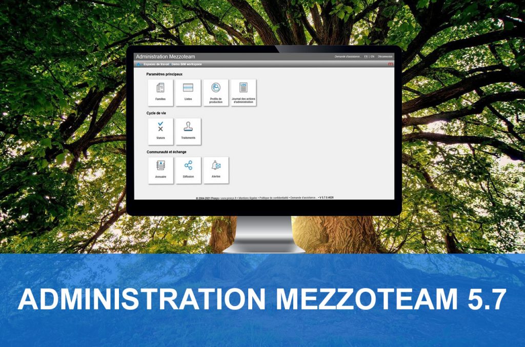 Administration Mezzoteam 5.7